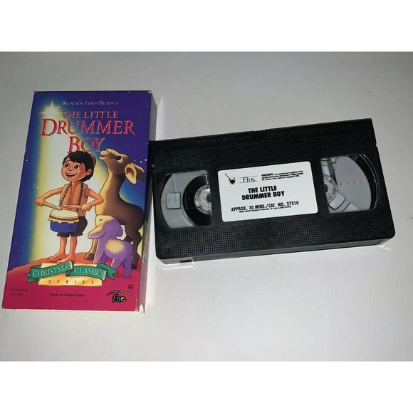 The Little Drummer Boy VHS 1993 Christmas Classics Series Children's Video Tape - Picture 2 of 3